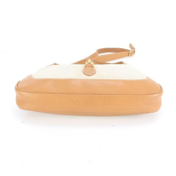 Gucci New Jackie 001 01 Leather Canvas 2WAY Shoulder Bag Shoulder Hand Genuine - Picture 7 of 11